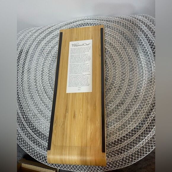 Pampered Chef Dry Erase Bamboo Board NWT - Picture 5 of 6